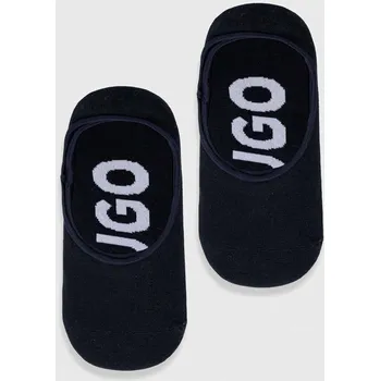 Pánské ponožky Ponožky HUGO 2-pack pánské, tmavomodrá barva, 50491244 59A, vel. 39/40