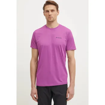 Pánská móda Sportovní triko Columbia Columbia Hike 1990391 fialová 44X, vel. M