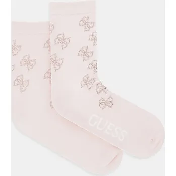 Pánské ponožky Ponožky Guess béžová barva, O5RY02 KBZU0 O5RY02.KBZU0 30X, vel. ONE SIZE