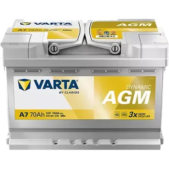 Auto-moto baterie VARTA Startovací baterie VT 570901076K262