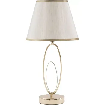 Lampička Stolní lampa Glam Flush 47 cm krémovo-zlatá