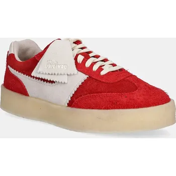 Pánská obuv Semišové tenisky Clarks Originals Tor 80 červená barva, 26180666, 40, 33X