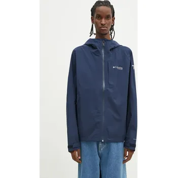 Pánská větrovka Outdoorová bunda Columbia Ampli-Dry II modrá barva, 2071061, M, 59X