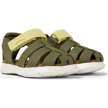 Dívčí obuv Dětské kožené sandály Camper K800489.K. zelená 78X, EUR 22