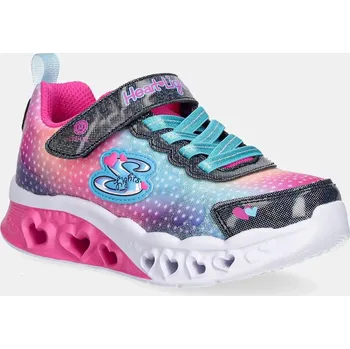 Dívčí tenisky Dětské sneakers boty Skechers FLUTTER HEART LIGHTS 302315L.PPYA růžová 42X, EUR 33