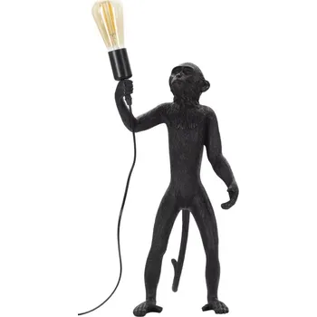 Lampička Stolní lampa Monkey 55 cm černá