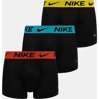 Boxerky Nike 3-pack pánské, černá barva, 0000KE1224 99A, vel. M