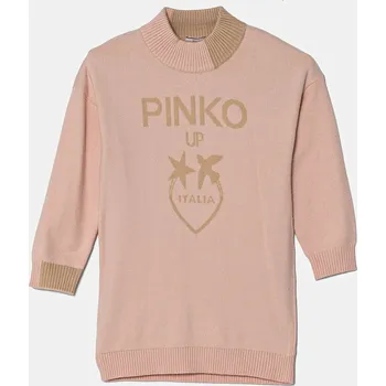 Dívčí šaty Dívčí šaty Pinko Up F4PIBGDR109 růžová 39X, vel. 86