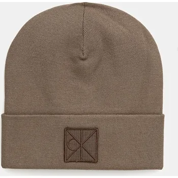 Čepice Čepice Calvin Klein LV04D8052G hnědá 98A, vel. ONE SIZE