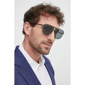 Sluneční brýle Sluneční brýle Michael Kors SILVERTON pánské, černá barva, 0MK1153 99D, vel. 58