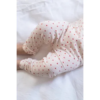 Dětská móda Dětské bavlněné legíny That's mine Elois 008539 béžová 02A, vel. 98