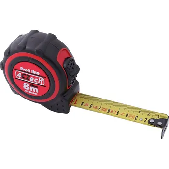 metr 4CZech Svinovací metr 8m/25mm, brzda, oboustranný - 4CZ-SM2-0825