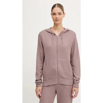 Dámská mikina Mikina Chantelle dámská, tmavomodrá barva, s kapucí, hladká, C15WL5 34X, vel. XS