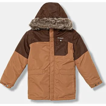 Dívčí bunda Dětská bunda Columbia Nordic Strider 2090222 hnědá 88A, vel. 104