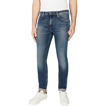 Pánské džíny Pepe Jeans Pánské džíny SLIM JEANS HATCH Barva: denim (odpovídá obrázku), Velikost: W29 L34