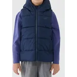 Chlapecká vesta 4F velikost 152 navy