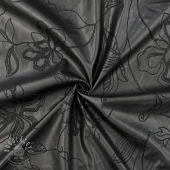 Umělá kůže oděvná Flowers design B