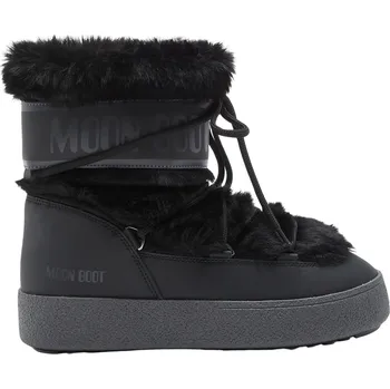Dámská zimní obuv boty Moon Boot LTrack Faux Fur WP - Black 40