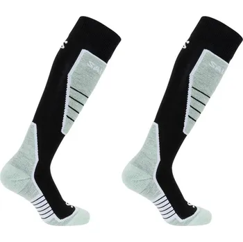 Pánské ponožky Salomon Access 2P Sk Jn61 Aqua/Black 27-30