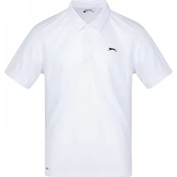 Pánské tričko Slazenger Court Polo Mens White XS