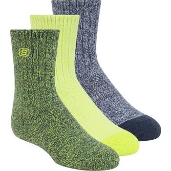 Pánské ponožky Skechers Crew Socks Blue/Yellow Infs C4-C9