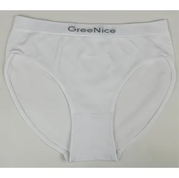 Kalhotky Greenice Dámské bezešvé kalhotky Velikost: L - XL, Barva: bílá