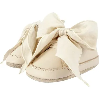 Chlapecká obuv Kojenecké kožené boty Donsje Lonny Sneakers béžová barva, 1034700 01X, EUR 15/16