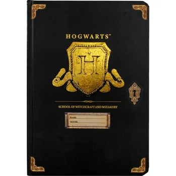 Blok Poznámkový A5 blok Harry Potter: Erb Bradavic (14,8 x 21 cm)
