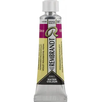 Vodová barva Akvarelová barva v tubě Rembrandt 10 ml – 567 Permanent Red Violet