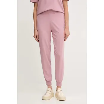 Dámské kalhoty Kalhoty HUGO SHUFFLE_PANTS 50490578 růžová 34X, vel. XS