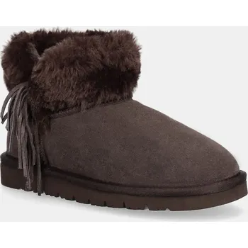 Dámská zimní obuv Semišové sněhule Answear.LAB AW.25.5.A hnědá 89X, EUR 39