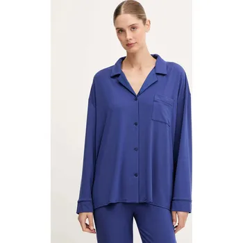 Pánská košile Pyžamová košile BOSS BOSS Sheen_Shirt 50545588 fialová 54X, vel. S