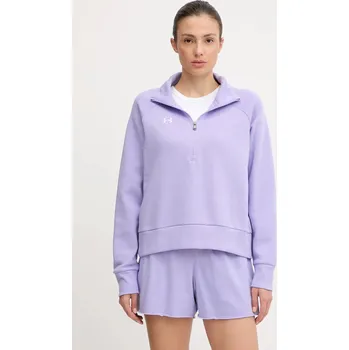 Dámská mikina Mikina Under Armour dámská, černá barva, hladká 1379492 04X, vel. L