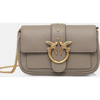 Kabelka Kožená kabelka Pinko 100061.A0F1 béžová 80X, vel. ONE SIZE