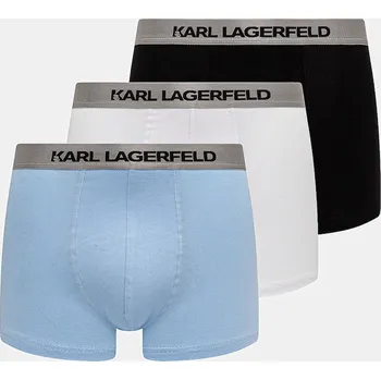 Boxerky Boxerky Karl Lagerfeld 3-pack A1M47020 modrá 55X, vel. M