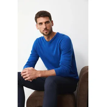 Pánský svetr Bavlněný svetr Medicine RW24.SWM090 modrá 55M, vel. XXL