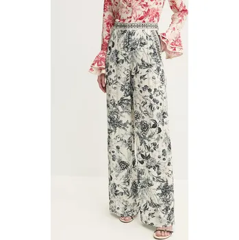 Dámské kalhoty Kalhoty Simona Corsellini P25CPPA002 béžová 01C, vel. 36