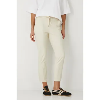 Dámské kalhoty Kalhoty Medicine dámské, černá barva, střih chinos, medium waist RW24.SPD011 08X, vel. XL