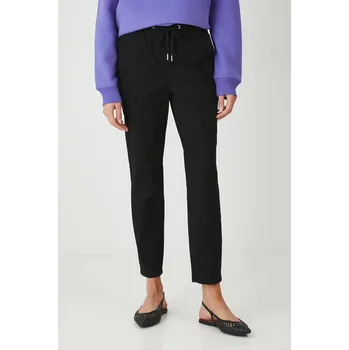 Dámské kalhoty Kalhoty Medicine dámské, černá barva, střih chinos, medium waist RW24.SPD011 99X, vel. XS