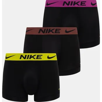 Boxerky Spodní prádlo Nike 3-pack 0000KE1156.MM černá 99M, vel. XL