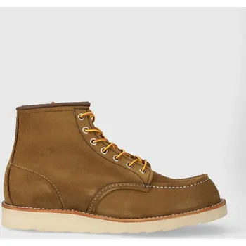 Pánské tenisky Semišové boty Red Wing 6-INCH Classic Moc Toe, 44, béžová, 80X