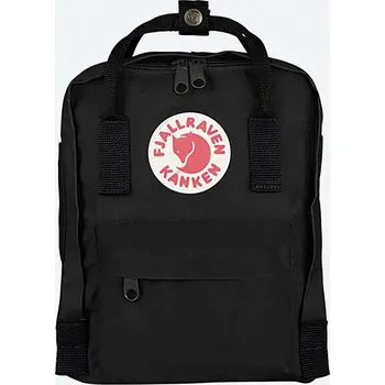 Sportovní batoh Batoh Fjallraven Kanken Mini černá barva, malý, s aplikací, F23561.550-550, ONE SIZE, 99X