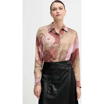 Dámská košile Košile Sisley 5IBNLQ07F béžová 80X, vel. L