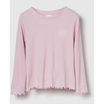 GAP Dívčí Baby žebrované tričko GAP Růžová 5 let (2949621)