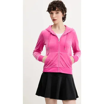 Pánské oblečení Mikina Juicy Couture JCAP176 růžová 42X, vel. L