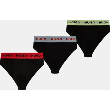 Pánské spodní prádlo Spodní prádlo HUGO HIPBRIEF TRIPLETPACK 3-pack 50532570 černá 99D, vel. S