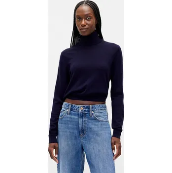 Oblečení a móda GAP Dámské Rolák z Merino vlny GAP Modrá M (2945897)