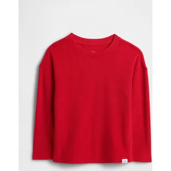 GAP Chlapecké Baby tričko s vaflovým vzorem GAP Červená 4 roky (2949669)