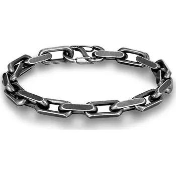 Náramek Daniel Dawson Ocelový náramek Julio - 7 mm řetízek, chirurgická ocel NR2083/23 23 cm Vintage