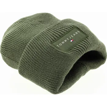 Čepice TOMMY HILFIGER Pánská zelená čepice AM0AM13666-M12-733 Velikost